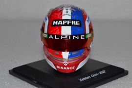 Esteban Ocon Alpine F1 Team mini helmet 2022 season