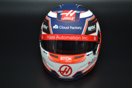 Kevin Magnussen HAAS Ferrari mini helmet 2022 season