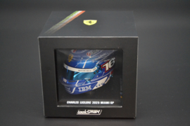 Charles Leclerc Scuderia Ferrari HP mini helmet Miami Grand Prix 2025 season