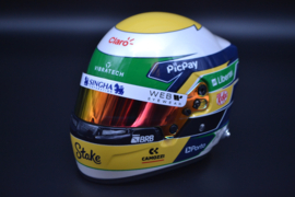Gabriel Bortoleto Stake F1 Team Kick Sauber mini helmet 2025 season