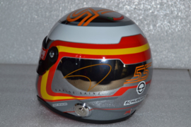 Carlos Sainz Mc Laren Renault Chrome Helmet 2019 Season