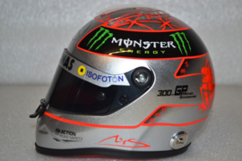 Michael Schumacher Mercdes AMG Petronas Helmet Spa Francorchamps 2012 season