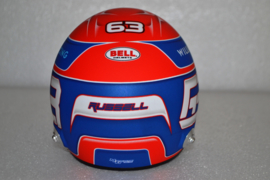 George Russell Williams Mercedes helmet 2021 season