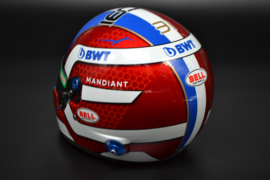 Esteban Ocon Alpine F1 Team mini helmet 2022 season