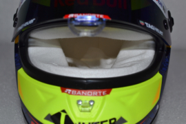 Sergio Perez Red Bull Honda helmet 2021 season