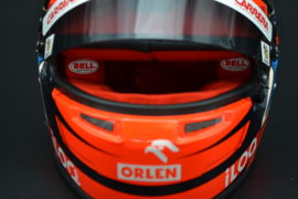 Kimi Raikkonen Alfa Romeo Orlen mini helmet Imola Grand Prix 2021 season