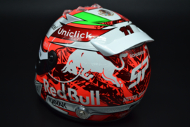 Sergio Perez Red Bull Honda mini helmet Austrian Grand Prix 2022 season