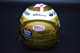 Charles Leclerc Scuderia Ferrari mini helmet Singapore grand Prix 2022 season
