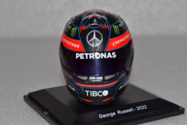 George Russel Mercedes AMG Petronas mini helmet 2022 season