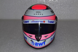 Sergio Perez Force India Mercedes helmet 2018 season