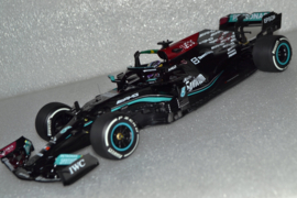 Lewis Hamilton Mercedes AMG Petronas MGP-W12 race car Brazillian Grand Prix 2021 season