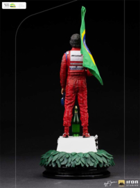 Ayrton Senna Mc Laren Honda statue Brazillian Grand Prix 1991 season