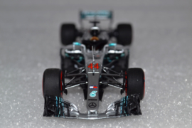 Lewis Hamilton Mercedes AMG Petronas MGP-W09 Race Car Abu Dhabi Grand Prix 2018 Season