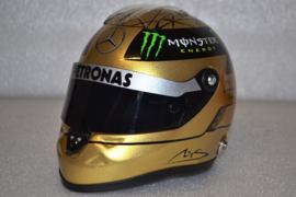 Michael Schumacher Mercedes AMG Petronas helmet Belgian Grand Prix 2011 season
