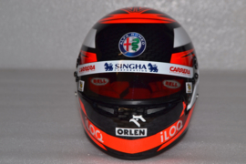 Kimi Raikkonen Alfa Romeo Orlen helmet 2020 season