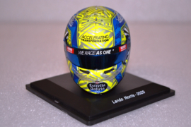 Lando Norris Mc Laren Renault helmet Austrian Grand Prix 2020 season