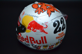 Yuki Tsunoda RB VISA F1 Team mini helmet Japanese Grand Prix 2024 season