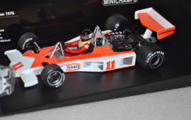 James Hunt Mc Laren Ford M23 race car World Champion 1976 season