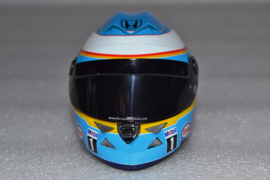 Fernando Alonso Mc Laren Honda helmet 2015 season