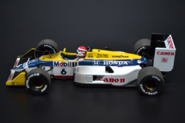 Nelson Piquet Williams Honda FW11B race car World Champion 1987 season