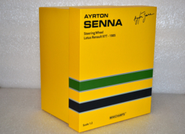 Ayrton Senna Lotus Renault steering wheel 1985 season