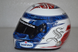 Nicholas Latifi Williams Mercedes helmet 2021 season