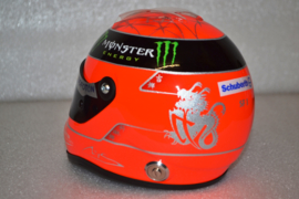 Michael Schumacher Mercedes AMG Petronas helmet 2012 season