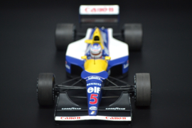 Nigel Mansell Williams Renault FW14B race car World Champion 1992 season