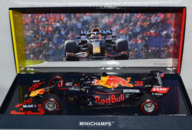 Max Verstappen Red Bull Honda RB16B race car Dutch Grand Prix 2021 season