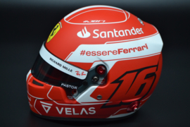 Charles Leclerc Scuderia Ferrari mini helmet 2022 season