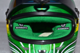 Felipe Massa Williams Mercedes helmet last race 2017 season