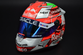 Sergio Perez Red Bull Honda mini helmet Austrian Grand Prix 2022 season