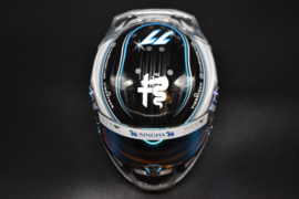 Valtteri Bottas Alfa Romeo Orlen mini helmet 2023 season