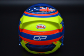 Oscar Piastri Alpine F1 Team mini helmet Formula 2 2021 season