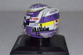 Zhou Ghuanyu Alfa Romeo Orlen mini helmet 2022 season