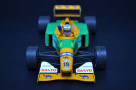Michael Schumacher Benetton Ford B192 race car German Grand Prix 1992 season