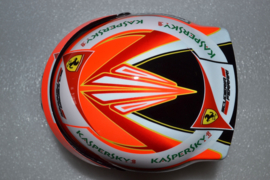 Kimi Raikkonen Scuderia Ferrari helmet 2014 season