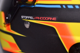 Stoffel Vandoorne HWA Vestas Team Formula E mini helmet 2021 season