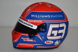 George Russell Williams Mercedes helmet 2021 season