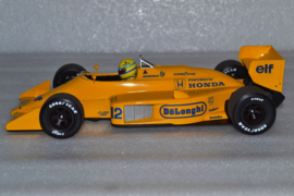 Ayrton Senna Lotus Renault 99T race  car Monaco Grand Prix 1987 season