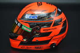 Esteban Ocon Alpine F1 Team mini helmet 2024 season