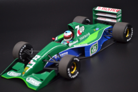Michael Schumacher Jordan Ford J191 race car Belgian Grand Prix 1991 season