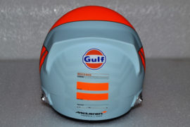 Mc Laren Team Gulf helmet Monaco Grand Prix 2021 season