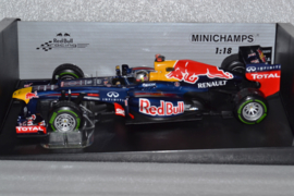 Sebastian Vettel Red Bull Renault RB8 race car Brazillian Grand Prix 2012 season