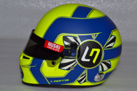 Lando Norris Mc Laren Renault helmet 2020 season