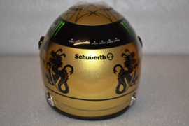 Michael Schumacher Mercedes AMG Petronas Helmet Spa Francorchamps 2011 season