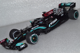 Lewis Hamilton Mercedes AMG Petronas MGP-W12 race car Bahrain Grand Prix 2021 season