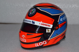 Kimi Raikkonen Alfa Romeo Orlen mini helmet 2021 season