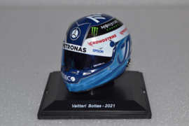 Valtteri Bottas Mercedes AMG Petronas mini helmet 2021 season