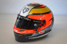 Jean Eric Vergne Techeetah Formula E Team helmet 2018 season